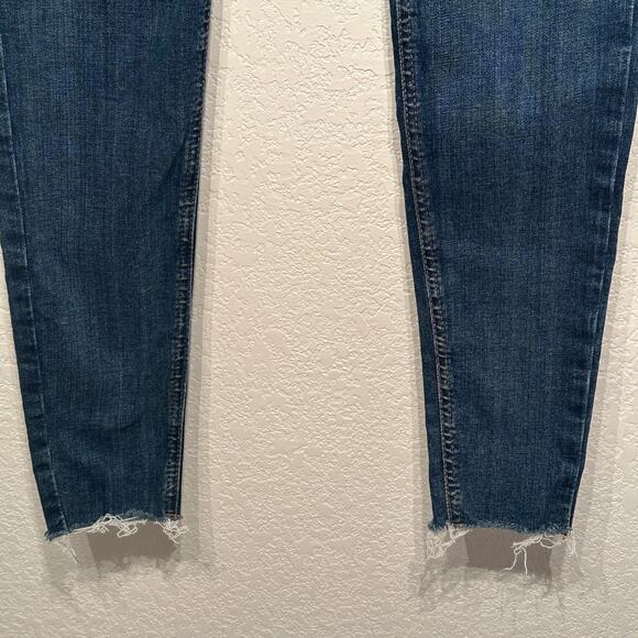 Topshop Jamie Keans Sz 25‎ Skinny Raw Edge - Picture 4 of 12